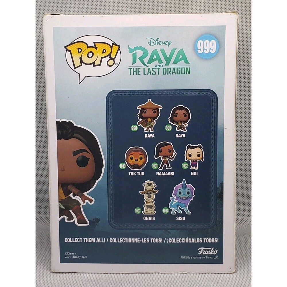 Pop! Disney Raya & The Last Dragon Raya Warrior Vinyl Figure Funko Collectable.. - Picture 3 of 8